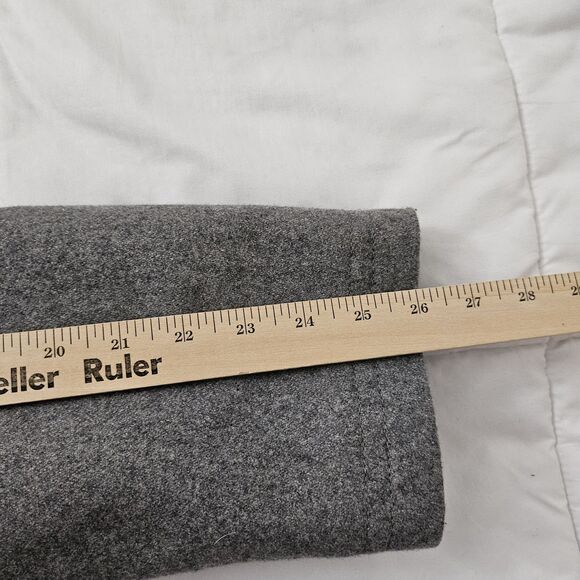 Lauren Ralph Lauren Peacoat Mens 42 Long Gray Double-Breasted Wool Jacket 42L - Picture 13 of 13